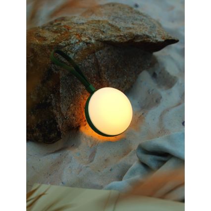 Nordlux - Luminaire d'extérieur portable LED dimmable BRING TO-GO LED/1W/3,7V IP54 1500 mAh vert