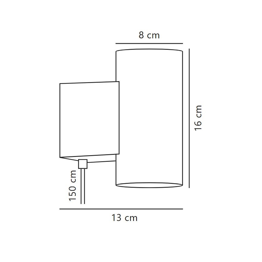 Nordlux - Applique murale à intensité variable MONA LED/10W/230V CRI 90