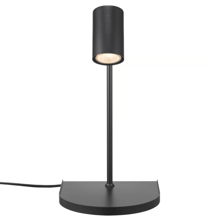 Nordlux - Applique murale avec tablette CODY 1xGU10/15W/230V noire