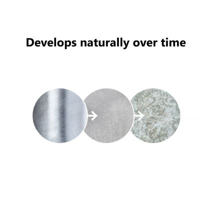 Nordlux - Applique murale d'extérieur AGGER 1xE27/60W/230V IP54 argentée