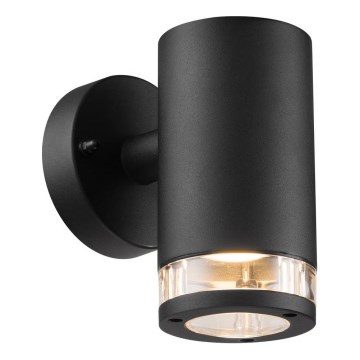Nordlux - Applique murale d'extérieur BIRK 1xGU10/28W/230V IP44 noire