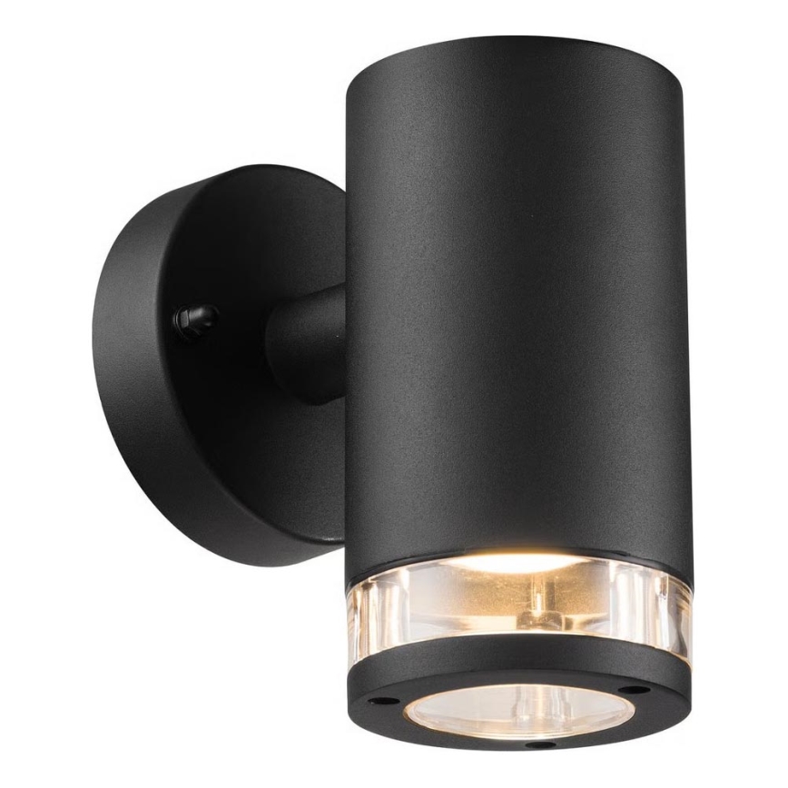 Nordlux - Applique murale d'extérieur BIRK 1xGU10/28W/230V IP44 noire