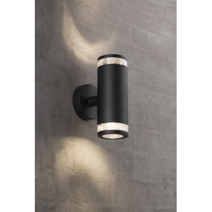Nordlux - Applique murale d'extérieur BIRK 2xGU10/28W/230V IP44
