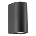 Nordlux - Applique murale d'extérieur CANTO 2xGU10/28W/230V IP44 noire