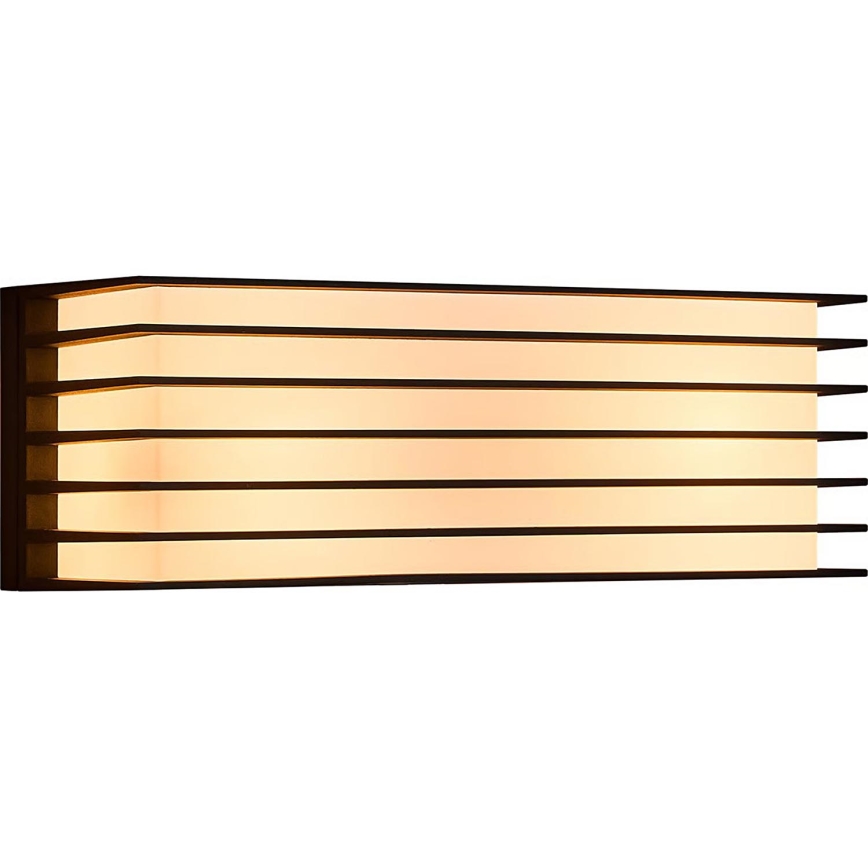 Nordlux - Applique murale d'extérieur FLUCTUS 2xE27/15W/230V IP44