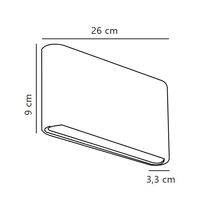 Nordlux - Applique murale d'extérieur KINVER LED/10W/230V IP54 blanc