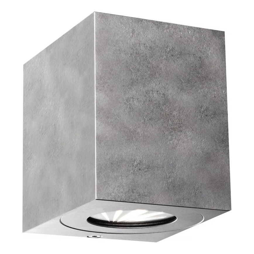 Nordlux - Applique murale d'extérieur LED CANTO 2xLED/6W/230V IP44 argentée