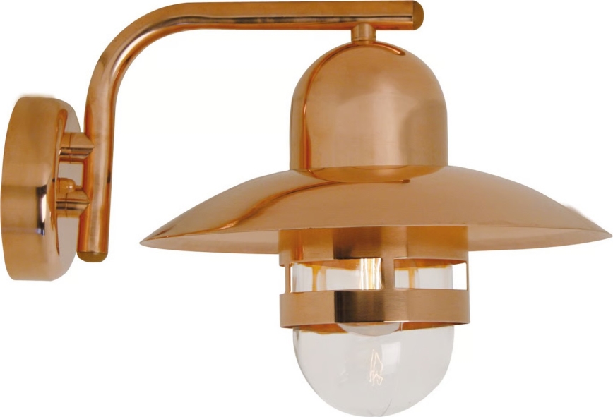 Nordlux - Applique murale d'extérieur NIBE 1xE27/60W/230V IP54 cuivrée