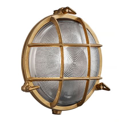 Nordlux - Applique murale d'extérieur POLPERRO 1xE27/12,5W/230V IP64 laiton