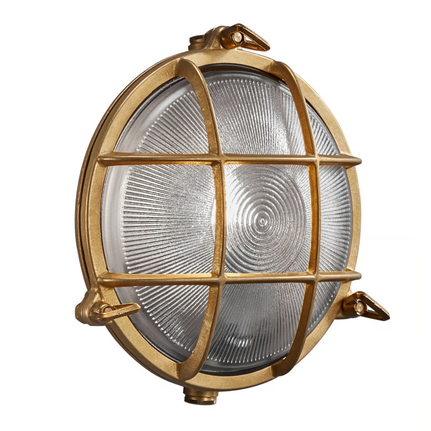 Nordlux - Applique murale d'extérieur POLPERRO 1xE27/12,5W/230V IP64 laiton