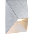 Nordlux - Applique murale d'extérieur PONTIO 1xGU10/25W/230V IP54 argentée
