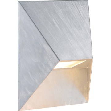 Nordlux - Applique murale d'extérieur PONTIO 1xGU10/25W/230V IP54 argentée