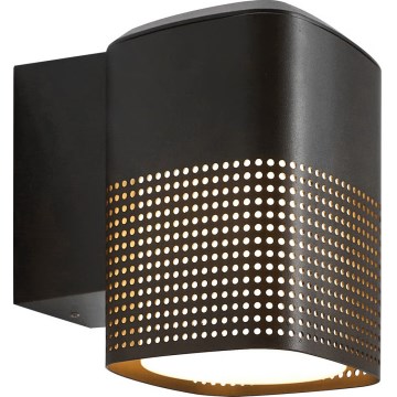 Nordlux - Applique murale d'extérieur SIDARA 1xE27/15W/230V IP54 noire