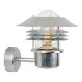 Nordlux - Applique murale d'extérieur VEJERS 1xE27/60W/230V IP54 argentée