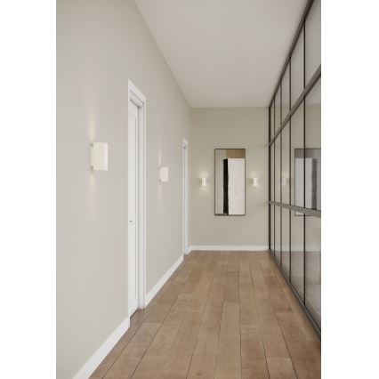 Nordlux - Applique murale dimmable LED CURTIZ 2xLED/4,5W/230V blanc