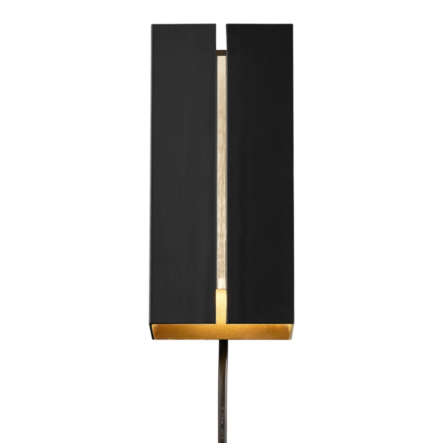 Nordlux - Applique murale dimmable LED CURTIZ 2xLED/4,5W/230V noir