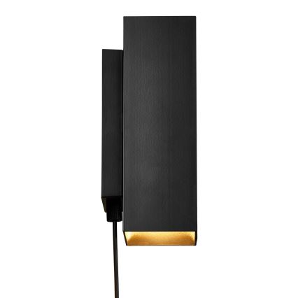 Nordlux - Applique murale dimmable LED CURTIZ 2xLED/4,5W/230V noir