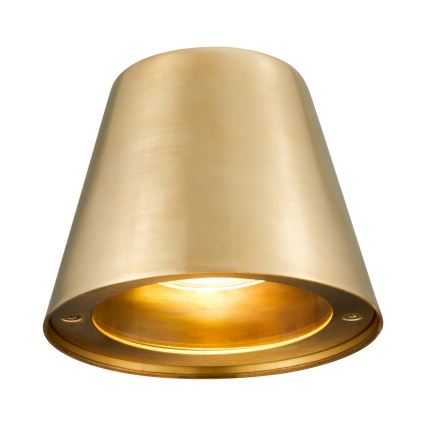 Nordlux - Applique murale extérieure ALERIA 1xGU10/35W/230V IP44 laiton