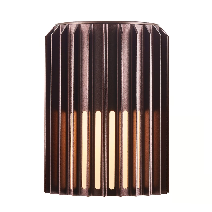 Nordlux - Applique murale extérieure ALUDRA 1xE27/15W/230V marron