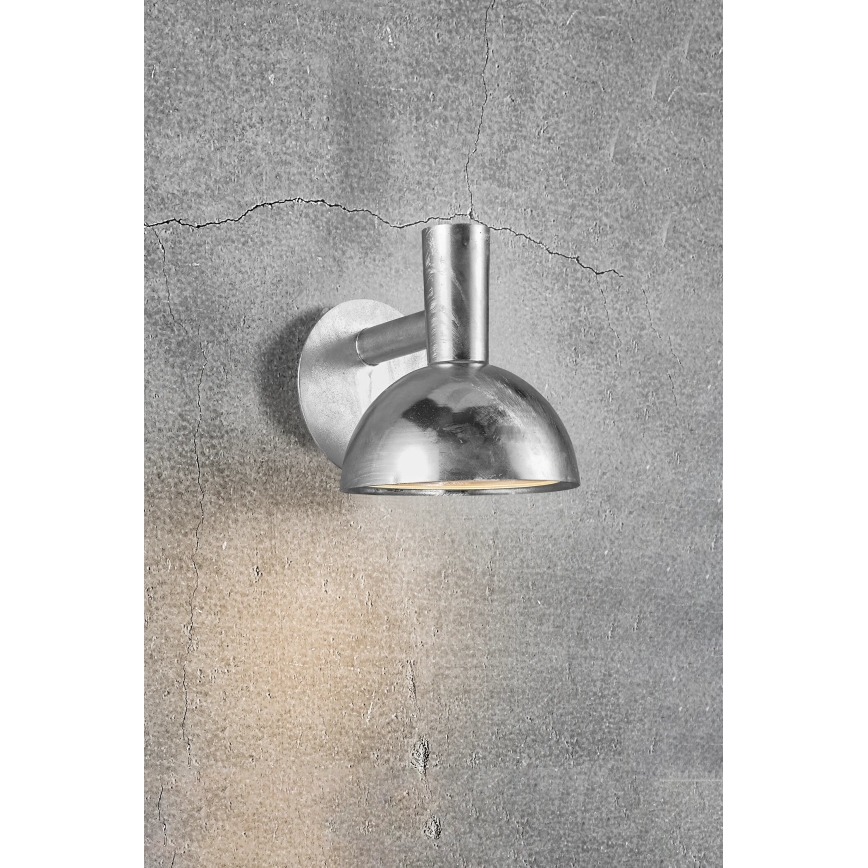 Nordlux - Applique murale extérieure ARKI 1xE27/20W/230V IP54 argent
