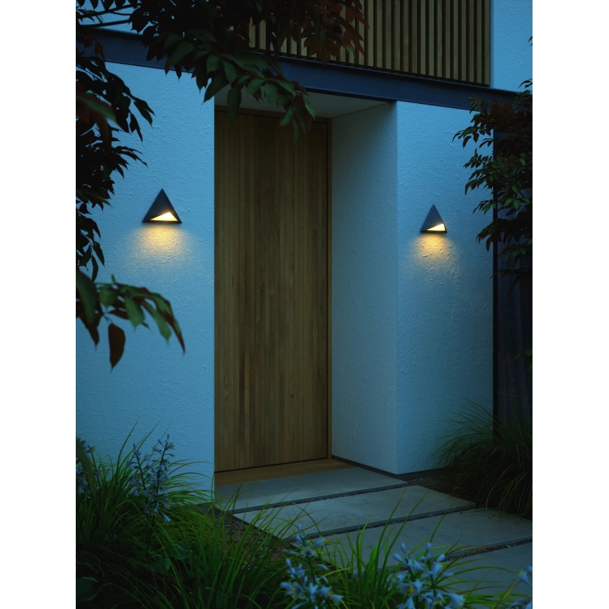 Nordlux - Applique murale extérieure KONIT 1xGU10/10W/230V IP44 noir
