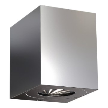 Nordlux - applique murale extérieure LED CANTO 2xLED/5W/230V IP44 en acier inoxydable