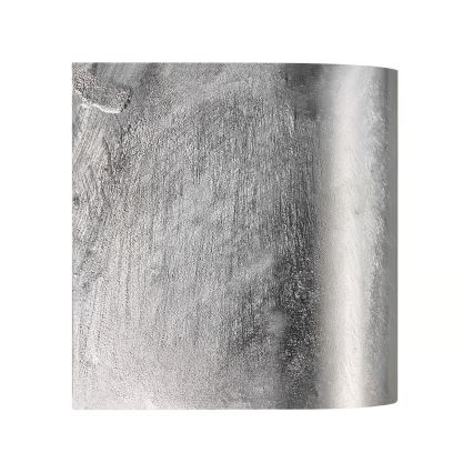 Nordlux - Applique murale extérieure LED CANTO 2xLED/6W/230V IP44 argentée