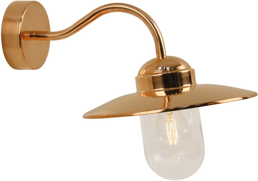 Nordlux - Applique murale extérieure LUXEMBOURG 1x E27/60 W/230 V IP54, finition cuivrée