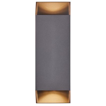 Nordlux - Applique murale extérieure NICO 2xGU10/35W/230V IP54 anthracite