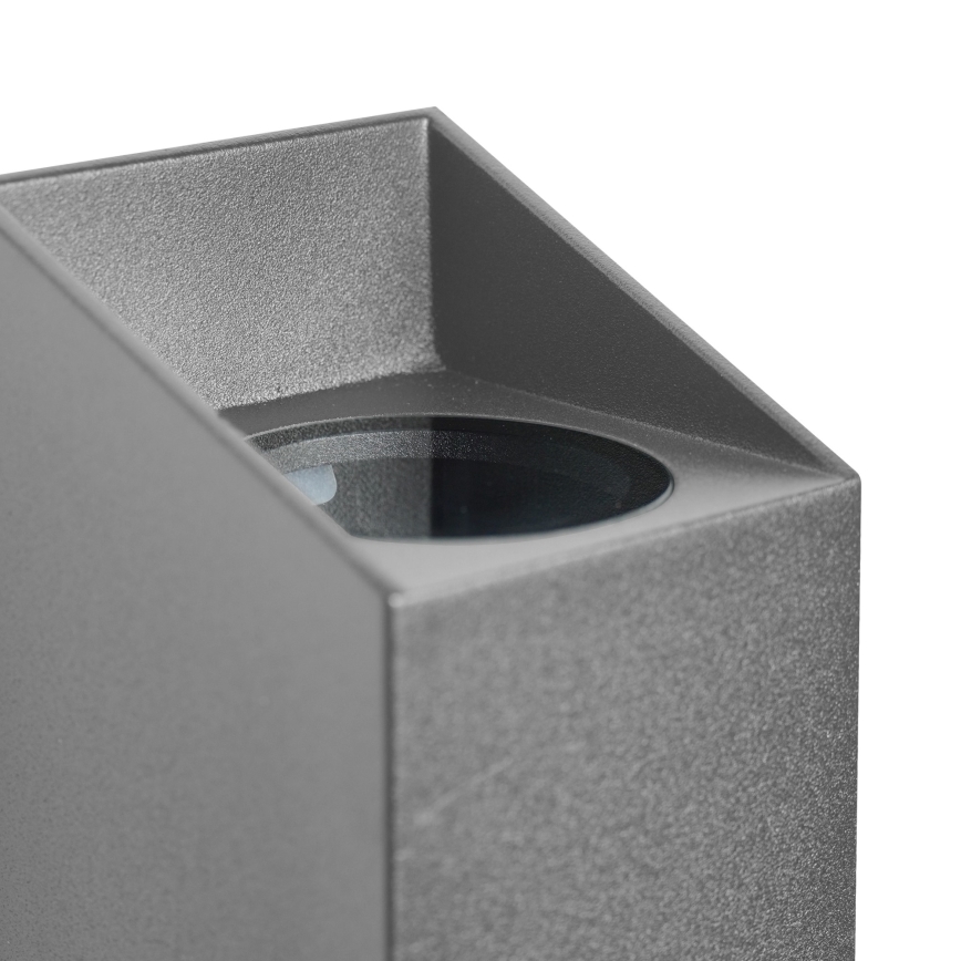 Nordlux - Applique murale extérieure NICO 2xGU10/35W/230V IP54 anthracite