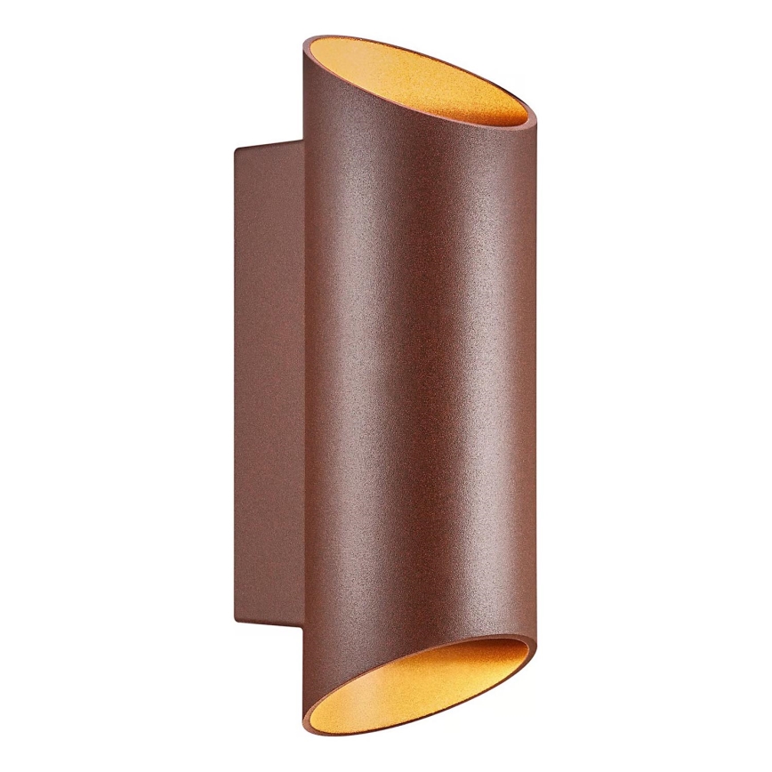 Nordlux - Applique murale extérieure NICO 2xGU10/35W/230V IP54 marron