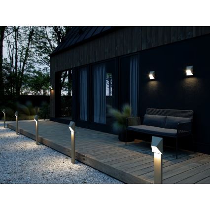 Nordlux - Applique murale extérieure PONTIO 1xGU10/25W/230V crème
