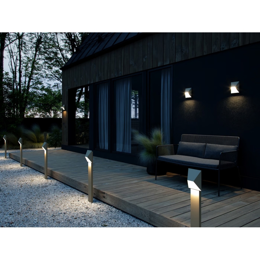 Nordlux - Applique murale extérieure PONTIO 1xGU10/25W/230V crème