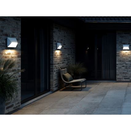 Nordlux - Applique murale extérieure PONTIO 2xGU10/25W/230V IP54 blanc