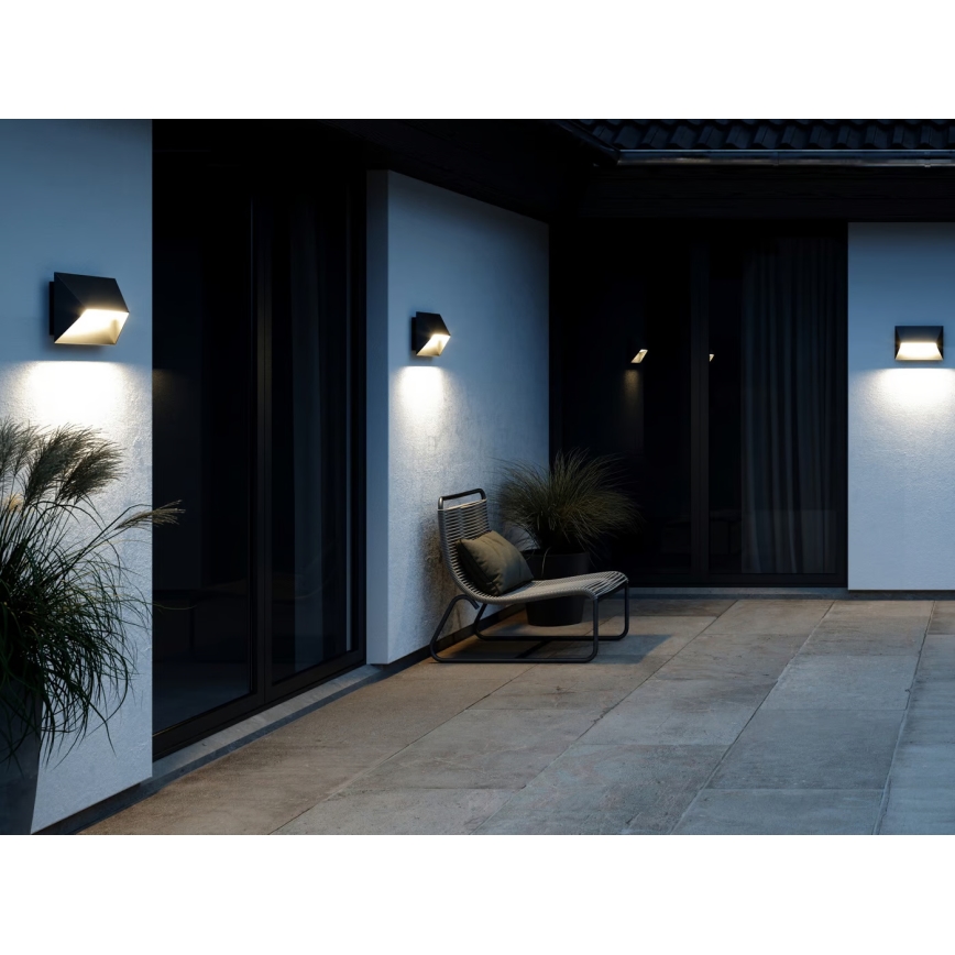 Nordlux - Applique murale extérieure PONTIO 2xGU10/25W/230V IP54 blanc
