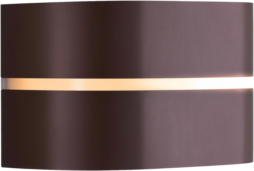 Nordlux - Applique murale extérieure SIBELIS 1xE27/10W/230V IP44 marron