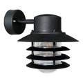 Nordlux - Applique murale extérieure VEJERS 1xE27/60W/230V IP54 noire
