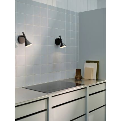 Nordlux - Applique murale KELVIS 1xGU10/12W/230V noire