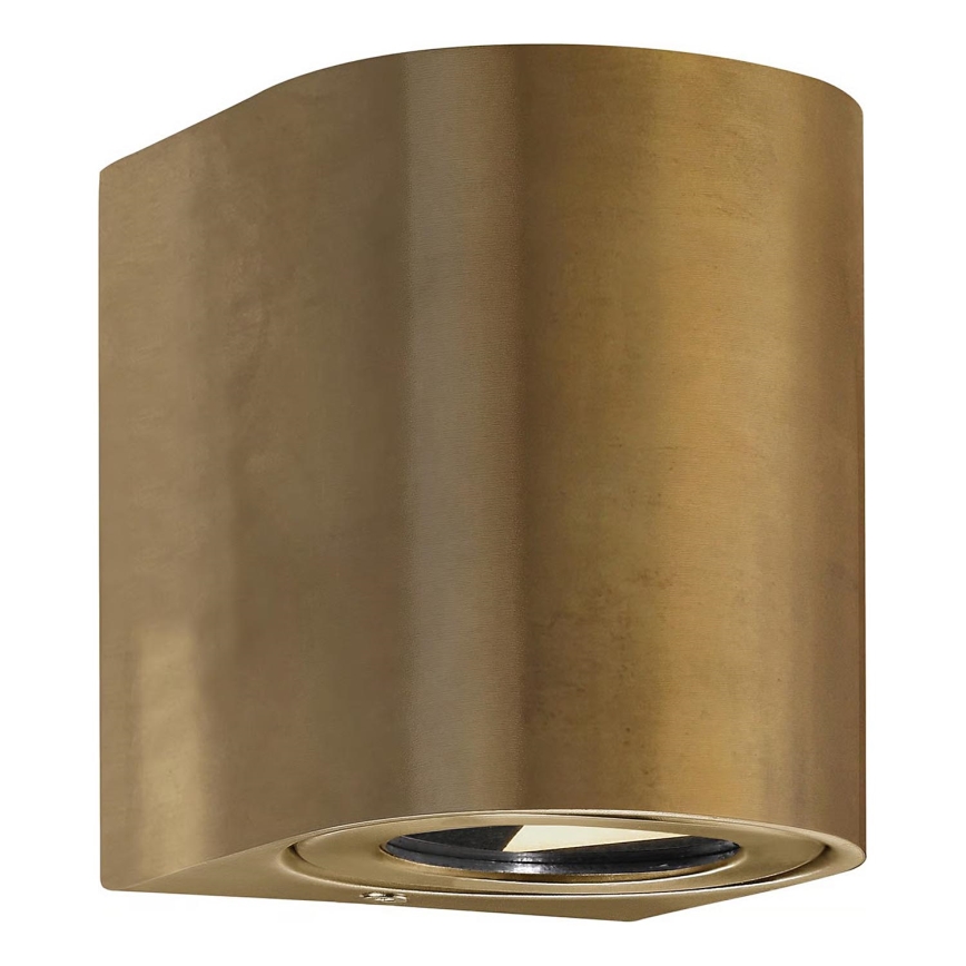 Nordlux - Applique murale LED d'extérieur CANTO 2xLED/6W/230V IP44 laiton