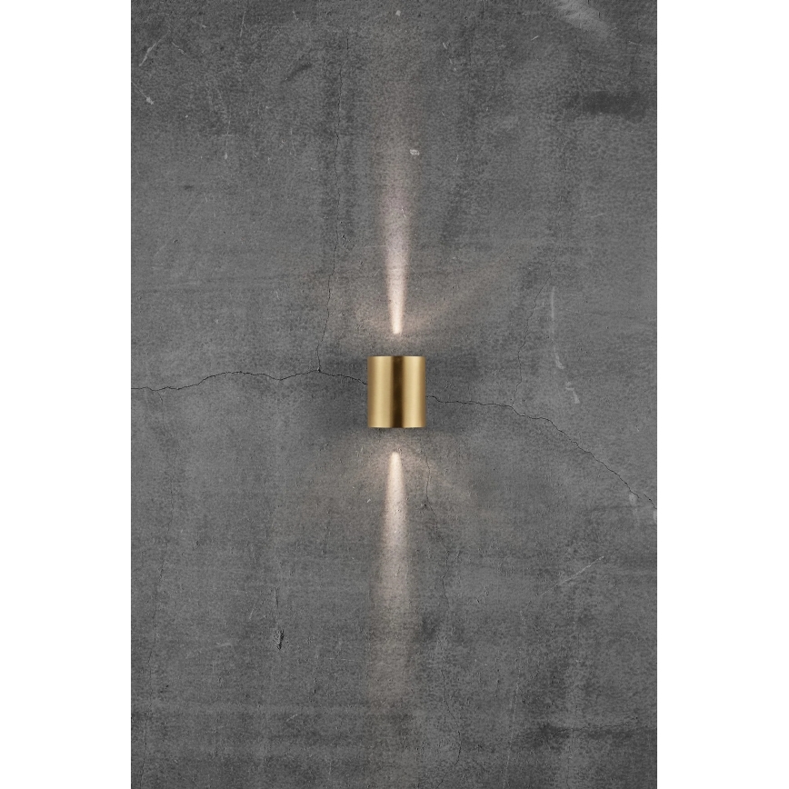 Nordlux - Applique murale LED d'extérieur CANTO 2xLED/6W/230V IP44 laiton
