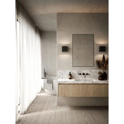Nordlux - Applique murale d'extérieur dimmable TURN LED/13,8W/230V IP54 noire