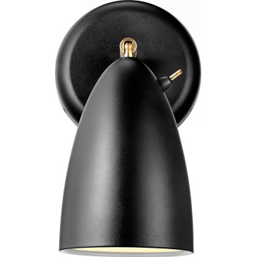 Nordlux - Applique murale NEXUS 1xGU10/6W/230V noire