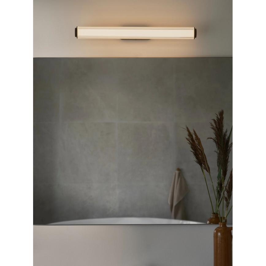 Nordlux - Applique murale LED dimmable pour salle de bains VIRELLE LED/12W/230V 3000/4000K IP44 noire