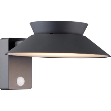 Nordlux - Applique murale solaire à LED avec capteur JUSTINA LED/5W/3,7V IP44 1800 mAh