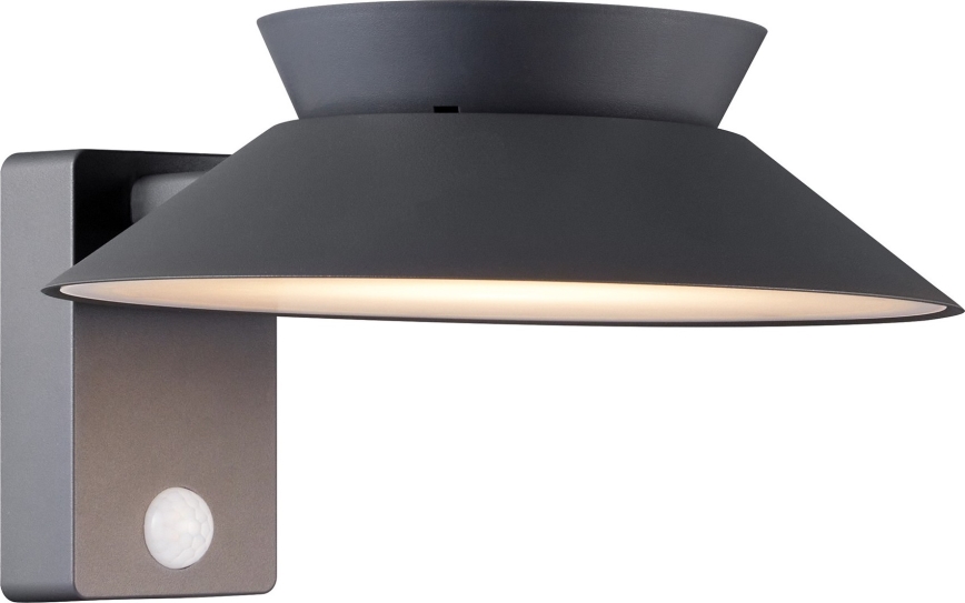 Nordlux - Applique murale solaire à LED avec capteur JUSTINA LED/5W/3,7V IP44 1800 mAh