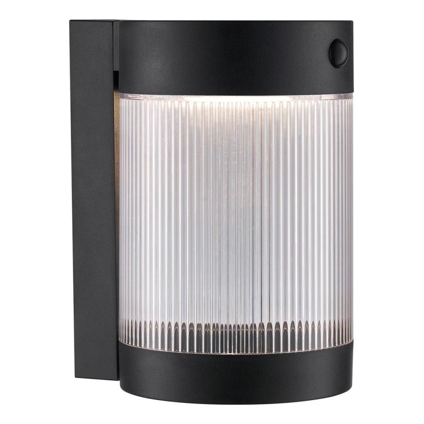 Nordlux - Applique murale solaire avec détecteur COUPAR LED/3,2W/5V 3000K IP44 noir