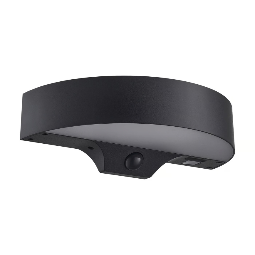 Nordlux - Applique murale solaire avec détecteur MONAY LED/5W/5V 3000K IP44 noir