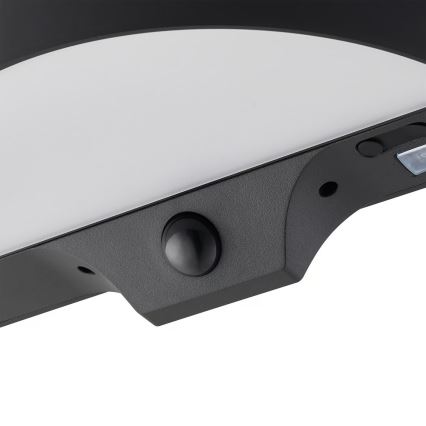 Nordlux - Applique murale solaire avec détecteur MONAY LED/5W/5V 3000K IP44 noir
