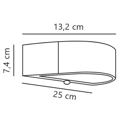Nordlux - Applique murale solaire avec détecteur MONAY LED/5W/5V 3000K IP44 noir
