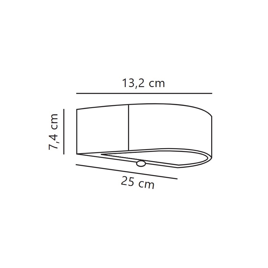 Nordlux - Applique murale solaire avec détecteur MONAY LED/5W/5V 3000K IP44 noir